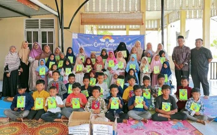 Pustaka Gampong Limpok Buktikan Liburan Edukatif Itu Mungkin