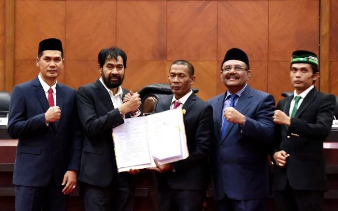 DPRA RPJMA Aceh DPRA dan Pemerintah Aceh Sepkat Raqan RPJMA 2025-2029 Diqanunkan