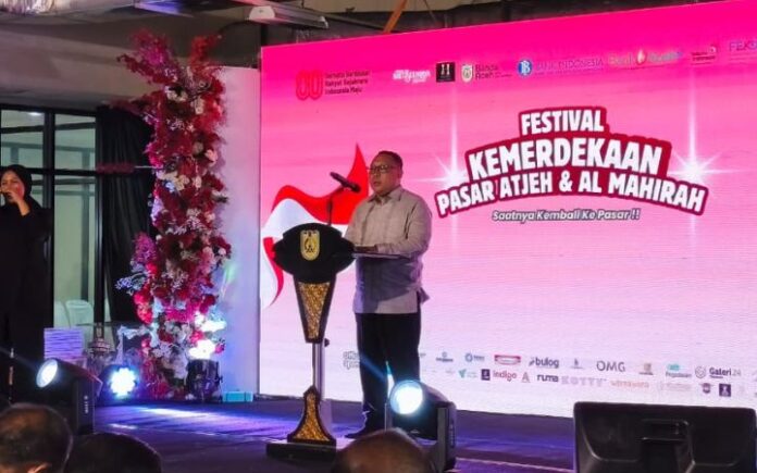 Kadis Koperasi dan UKM Banda Aceh Festival Kemerdekaan Pasar Atjeh Catat Transaksi Hingga Rp 1 Miliar