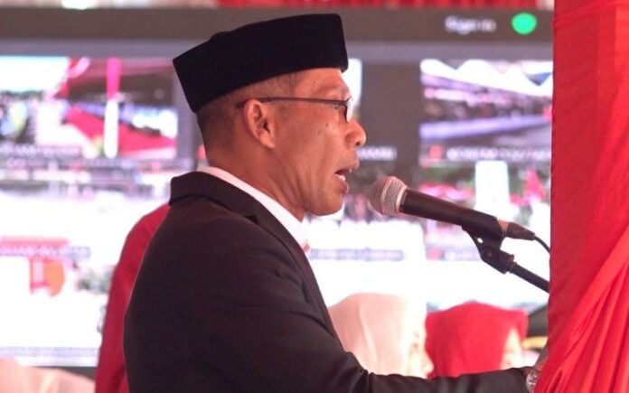 Ketua DPR Aceh Zulfadhli Bacakan Teks Proklamasi