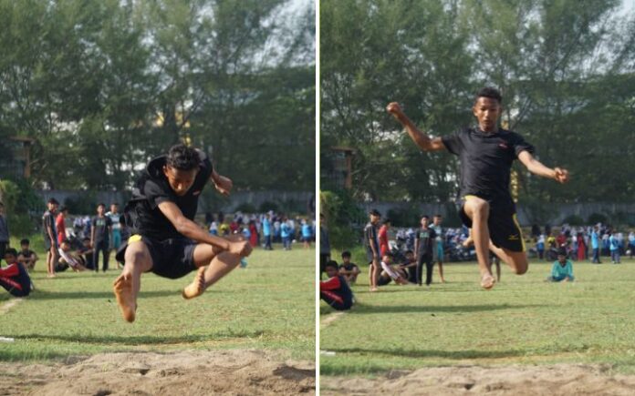 Sejarah, Siswa SMPN 9 Lhokseumawe Juara 1 Atletik Putra O2SN Kota