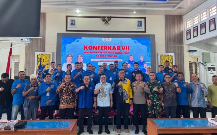 Konferkab PWI Pidie ke-VII Ditutup, Wabup Ingatkan Hal Ini