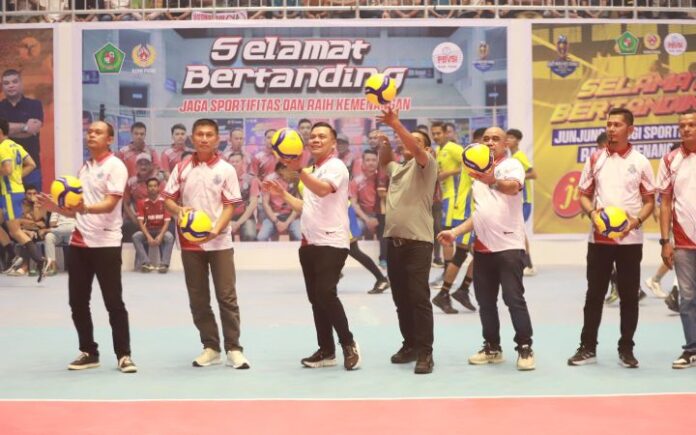 Turnamen Bola Voli Piala Wakil Bupati Pidie 2025 Resmi Bergulir