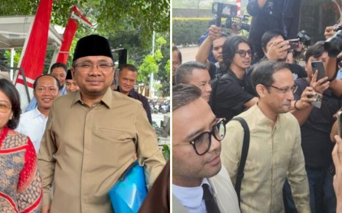 Yaqut dan Nadiem Eks Mendikbud Nadiem Makarim & Eks Menag Yaqut Qoumas Diperiksa KPK