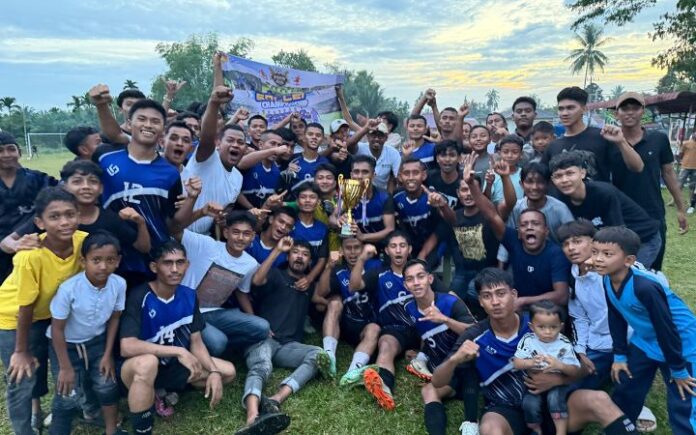 PSPP Paloh Pineung Juarai Turnamen HUT Pemuda Krueng Inoeng V