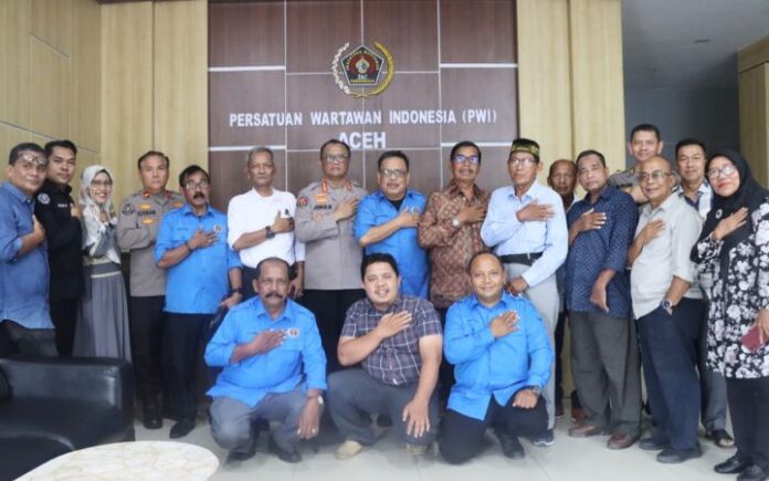 PWI Aceh dan Polda Aceh Polda Aceh Ajak Pers Dukung Program Ketahanan Pangan
