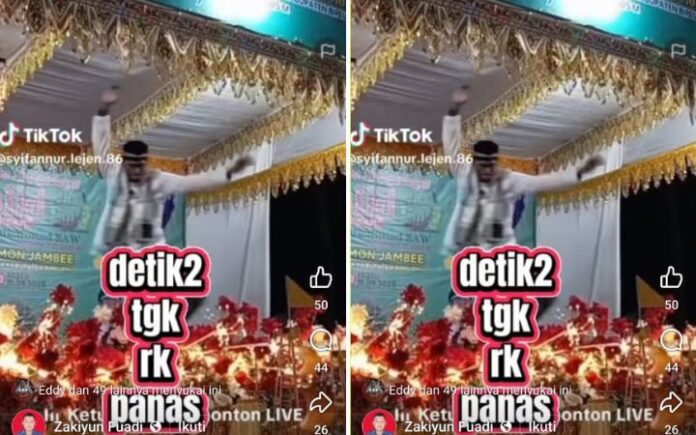 Tendang Mic Saat Ceramah, Komunitas Soundsystem Kecam Teungku Puteh RK