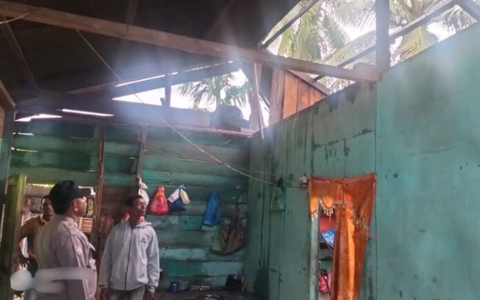 3 Rumah Warga Pidie Rusak Diterjang Puting Beliung