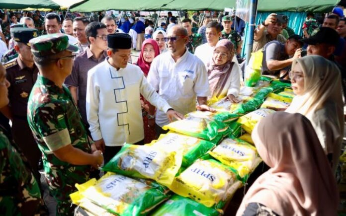 gerakan pangan murah Kodam IM Wagub Aceh Apresiasi Kodam IM Gelar Gerakan Pangan Murah