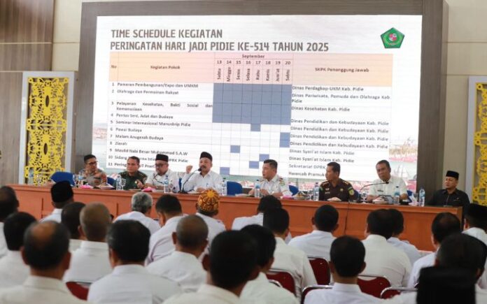 Ustaz Masrul Aidi Isi Ceramah Peringatan Maulid Nabi di Pidie Lusa