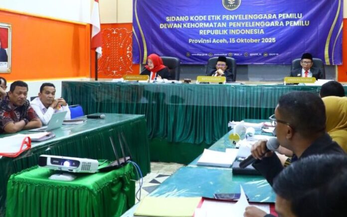 DKPP KIP Aceh DKPP Sidangkan Anggota KIP Aceh Terkait Penggantian Caleg Terpilih DPRA