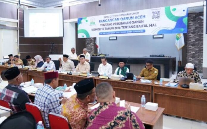 DPRA (1) DPRA Gelar RDPU Bahas Perubahan Kedua Qanun Baitul Mal