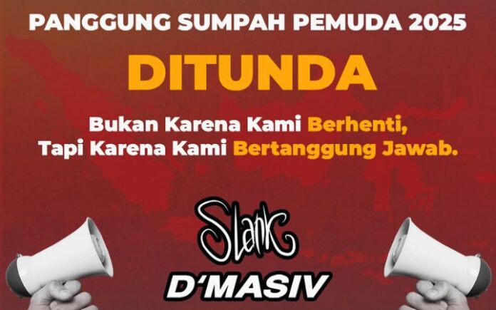 Konser Slank di Aceh Sewa SHB Terlalu Mahal, Konser Slank yang Dipromotori Steffy Burase Ditunda