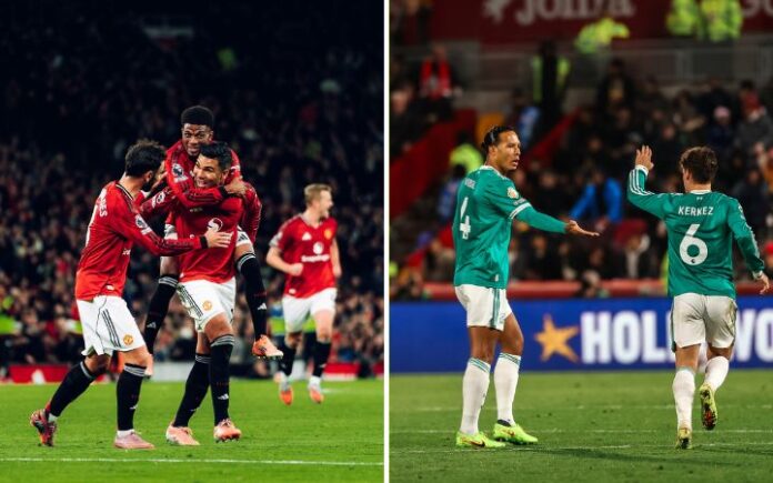 Manchester United dan Liverpool Beda Nasib 2 Raksasa: Manchester United Menang, Liverpool Kembali Tumbang