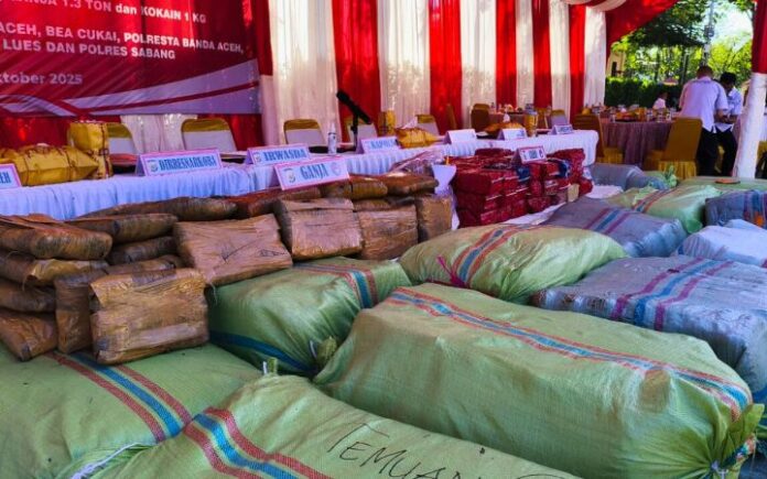 Narkoba Aceh Polri Ungkap Aceh Jadi Lintas Utama Peredaran Narkoba Sepanjang 2025