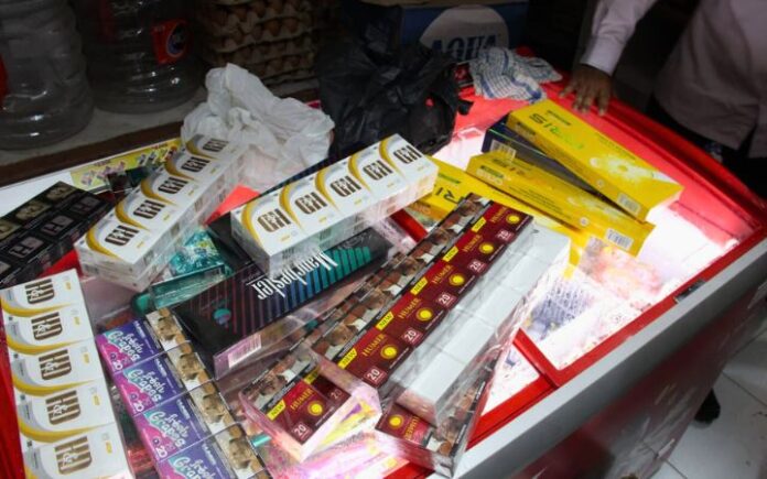 11 Ribu Batang Rokok Ilegal Disita di Aceh Besar