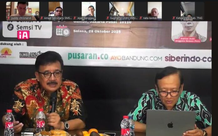 SMSI SMSI Bahas Batas Kebebasan Media Baru di Era Digital