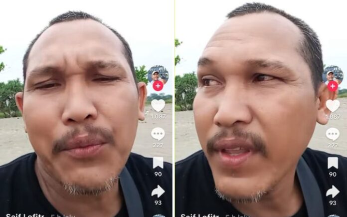 Tiktoker Saif Lofitr Sebut Berita Wartawan Tak Dapat Dipercaya