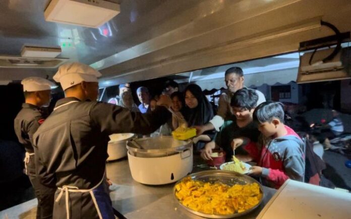 Polda Aceh Gadeng SPPG Dirikan Dapur Umum Untuk Korban Banjir