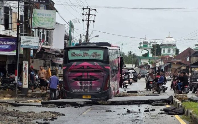 Banjir di Idi Rayeuk Aceh Timur Mulai Surut