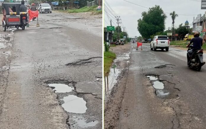 Jalan Alue Awe Banjir Mulai Surut, Aktivitas di Lhokseumawe Berangsur Pulih