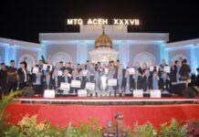 Aceh Besar Juara Umum MTQ Aceh ke-37 Aceh Besar Juara Umum MTQ Aceh ke-37, Syech Muharram Sampaikan Hal Ini