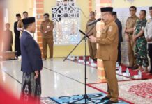 Junaidi Ahmad Dikukuhkan Sebagai Ketua MUQ Pidie 2025-2029 Junaidi Ahmad Dikukuhkan Sebagai Ketua MUQ Pidie 2025-2029