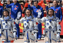 Alami Insiden, 3 Astronaut Cina Terdampar di Luar Angkasa 3 astronaut Cina terdampar di luar angkasa