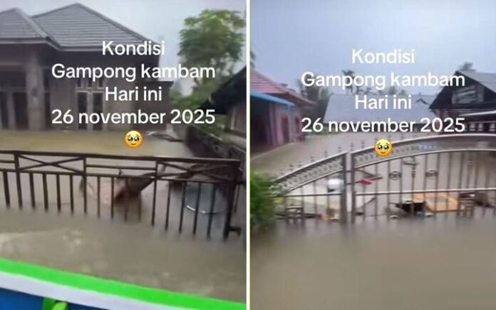 Banjir Capai 2 Meter, Warga Gampong Kambam Muara Batu Minta Bantu Dievakuasi