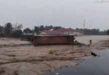 Jembatan Meureudu Putus, Jalur Utama Banda Aceh–Medan Lumpuh Total Jembatan Meureudu Putus, Jalur Utama Banda Aceh–Medan Lumpuh Total