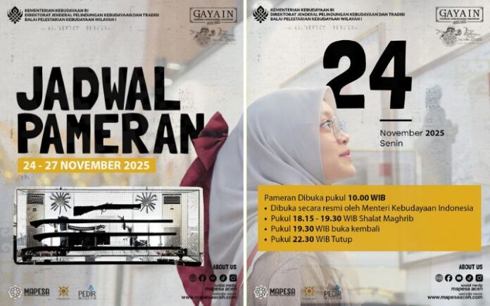 pameran perang Aceh Kemenbud & Mapes Gelar Pameran Perang Aceh-Belanda 1873–1903