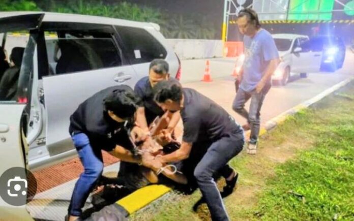 pembobol toko grosir 3 Spesialis Pembobol Toko Grosir di Aceh Dibekuk Saat Melintas di Gerbang Tol Kisaran