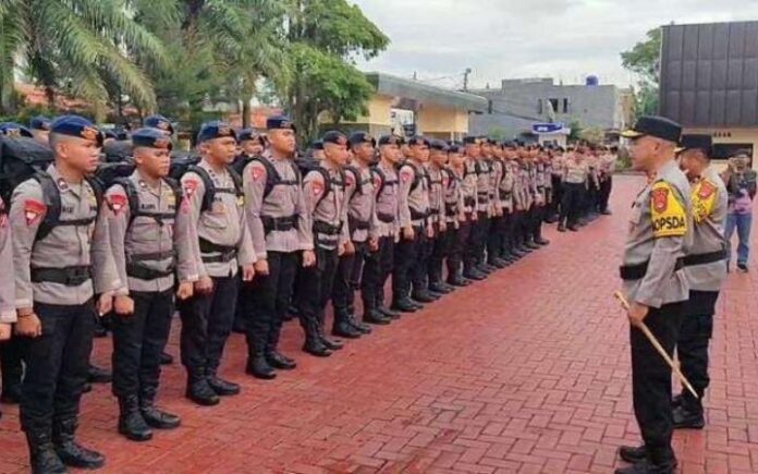 Polda Banten Kirim 100 Personel Brimob ke Aceh