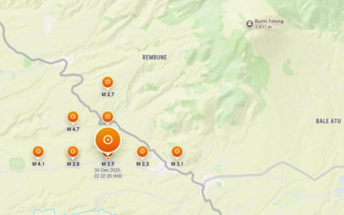 Rentetan Gempa Aceh Tengah-Bener Meriah Terjadi 16 Kali, BNPB: Mulai Mereda
