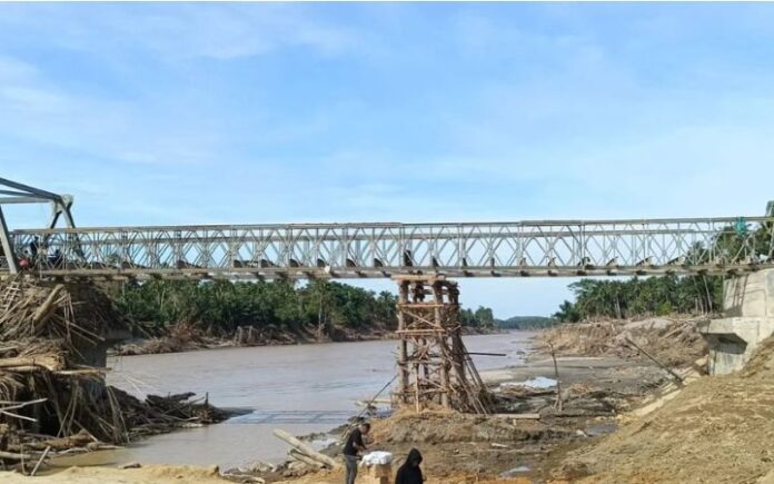 Jembatan Bailey Awe Geutah Dibuka Pada 18 Desember 2025