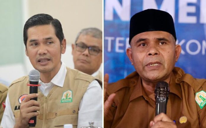 sekda dan kadisdik aceh Disdik: PBM Sekolah di Aceh Dipastikan Mulai 5 Januari 2026