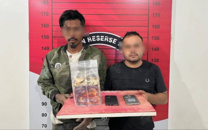 2 Pengedar Sabu Diringkus di Seunuddon Aceh Utara