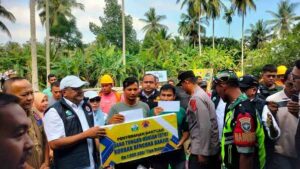 pembangunan huntap di Bireuen