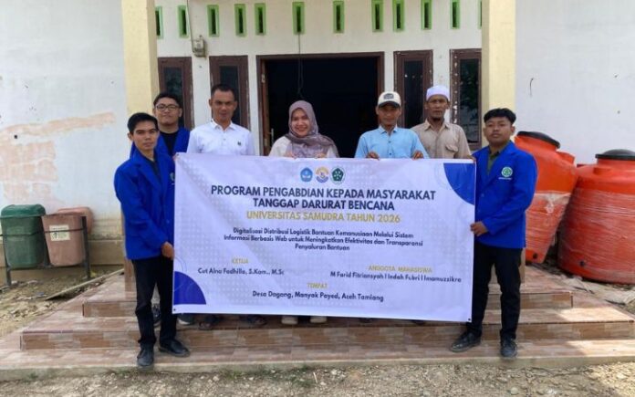 Tim PKM Unsam Rancang Sistem Digital untuk Tata Bantuan Logistik