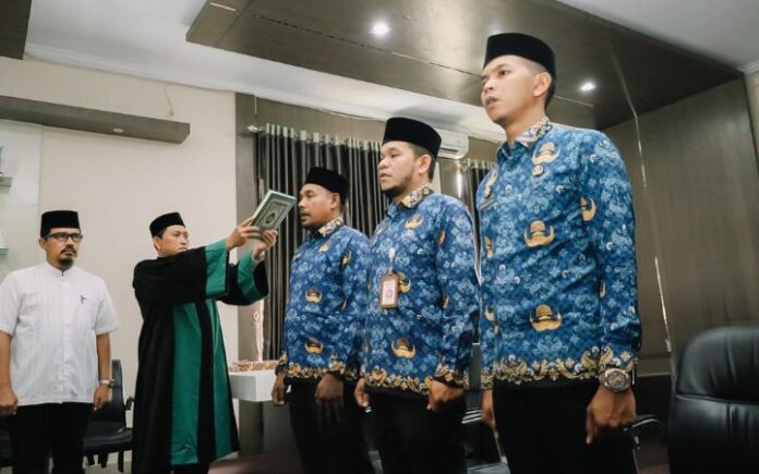 Mursyidin Dilantik Jadi Kabag Prokopim Setdakab Bireuen
