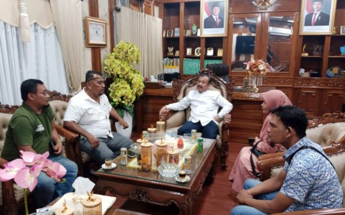 Bupati Pidie Ajak SMSI Kawal Pembangunan Secara Terbuka