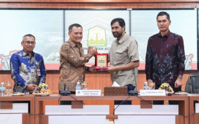 Aceh dan Jawa Tengah Teken Kerjasama Lintas Sektor Rp1,6 Triliun