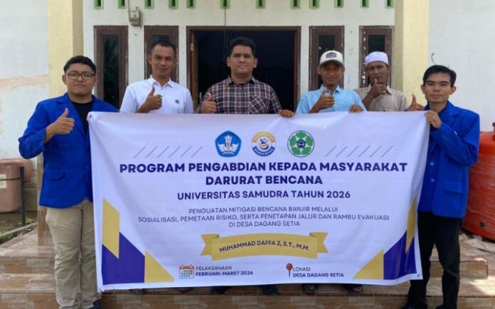 Tim PKM Unsam Susun Panduan Mitigasi Bencana Untuk Warga Aceh Tamiang