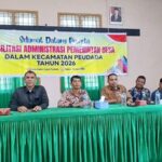 Camat Peudada Kumpulkan 52 Sekdes Benahi Administrasi Gampong Camat Peudada Kumpulkan 52 Sekdes Benahi Administrasi Gampong