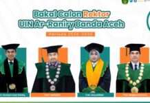 Ini 4 Bakal Calon Rektor UIN Ar-Raniry Periode 2026–2030 Ini 4 Bakal Calon Rektor UIN Ar-Raniry Periode 2026–2030