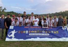 Bungkam Mulieng FC 3-0, Armada FC Juarai HUT Rampak IV Bungkam Mulieng FC 3-0, Armada FC Juarai HUT Rampak IV