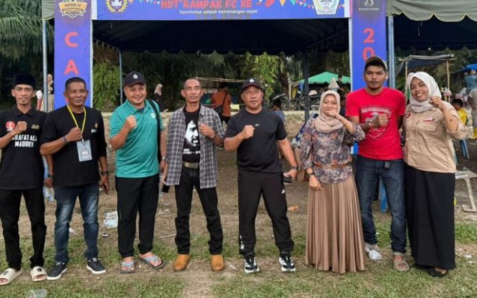 Kadisporapar Aceh Utara Sebut Turnamen HUT Rampak FC Ajang Positif untuk Pemuda