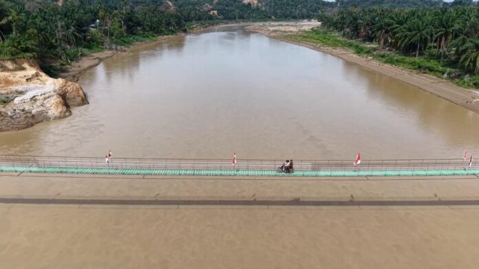 Jembatan Gantung Garuda di Aceh Tamiang Pangkas Perjalanan 2 Jam Jadi 5 Menit