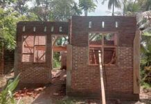 Pembangunan 7 Unit Huntap dari Takabeya di Gandapura Capai 50% huntap takabeya