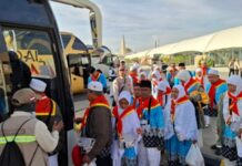 Jemaah Haji Aceh Keluhkan Transportasi di Makkah Jemaah Haji Aceh Keluhkan Transportasi di Makkah